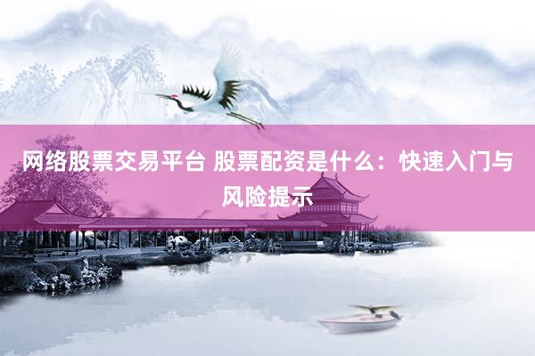 网络股票交易平台 股票配资是什么：快速入门与风险提示