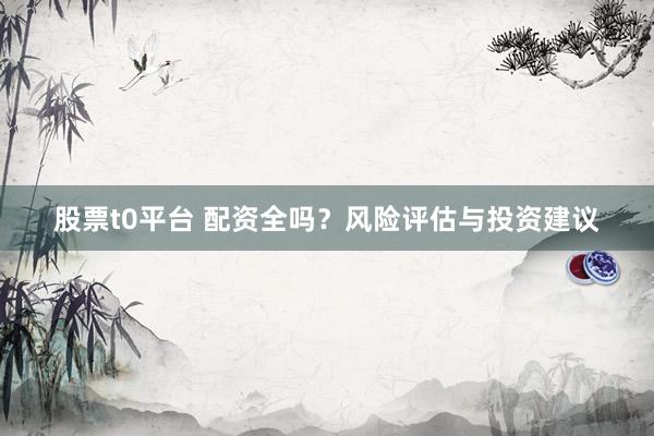 股票t0平台 配资全吗？风险评估与投资建议